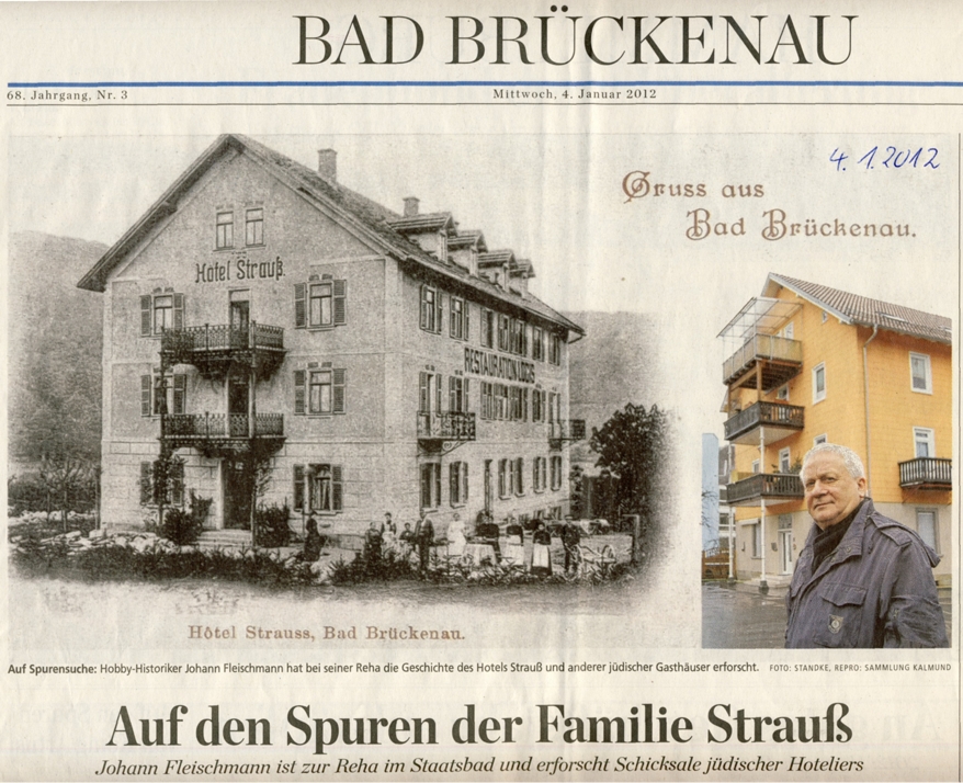 Zeitungsausschnitt Bad Brückenauer
